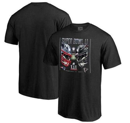 Men's New England Patriots vs. Atlanta Falcons Pro Line by Fanatics Branded Super Bowl LI Dueling Matchup T-Shirt - Black FengYun,We sell and wholesale Men's New England Patriots vs. Atlanta Falcons Pro Line by Fanatics Branded Super Bowl LI Dueling Matchup T-Shirt - Black FengYun on line form chian!